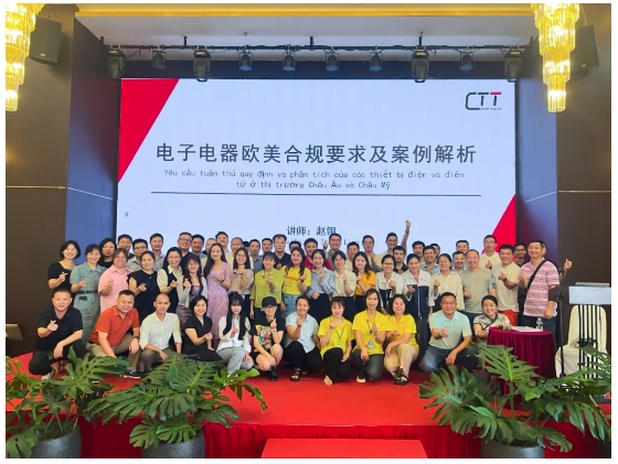 CTT Vietnam Holds Seminar on Regulations for Electrical and Electronic Products
